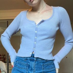 Brandy Melville Purple Long Sleeve